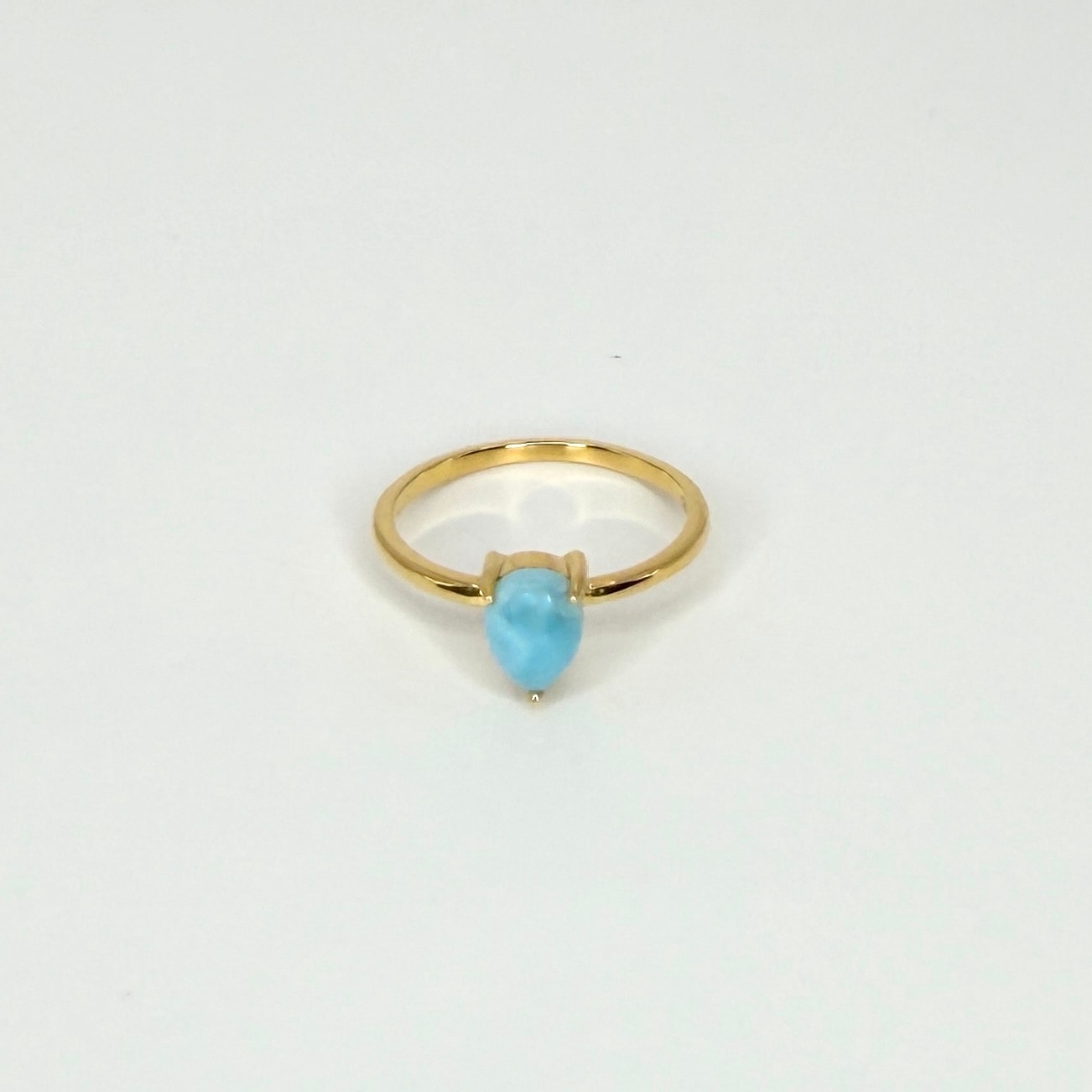 The Larimar | 天然石//Silver925/18K Gold Plated | GLEISS