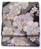 袋帯 振袖用 流水桜柄 お仕立て上がり 中古品 No 3519115