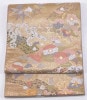 袋帯 西陣となみ 雲取雪持小袖文 お仕立て上がり 新古品 No 3563125
