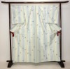 単衣 紬 新古品 葉の実の柄 No3615183
