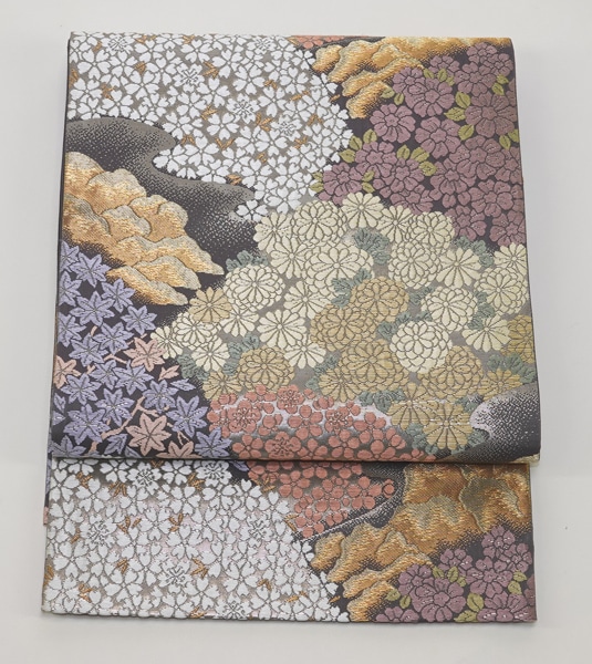新品　西陣正絹袋帯 楽天市場】【新古品】 袋帯 フォーマル 京都 西陣 未使用 正絹