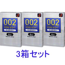 ゼロツー たっぷりゼリー(6コ入)-コンドーム通販｜オカモト直営