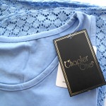Chapter ones (チャプターワンズ) サックス レースチュニック サイズ:レディース:M