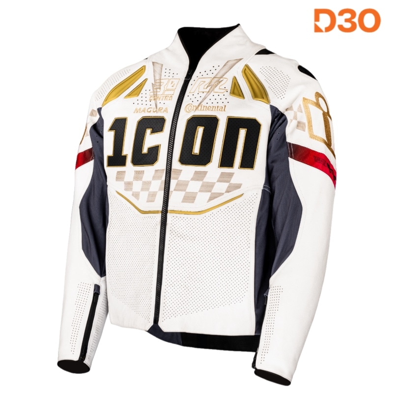 ICON(アイコン) /バイクジャケット/ レザー/プロテクター