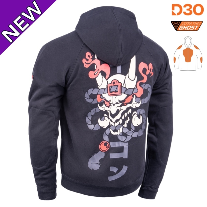 ICON(アイコン） UPARMOR HOODIE オオドクロ BLACK