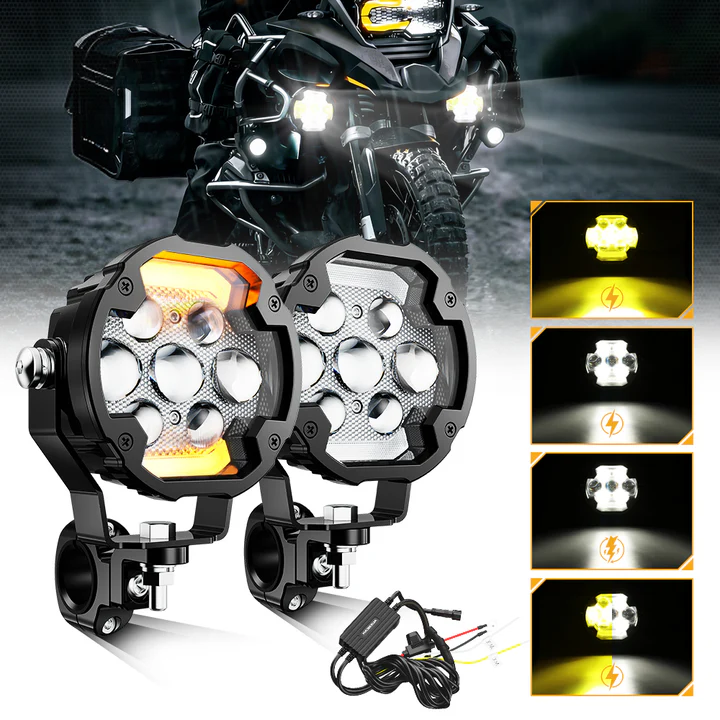 AX7 4.2Inch 72W DUAL COLOR LIGHT