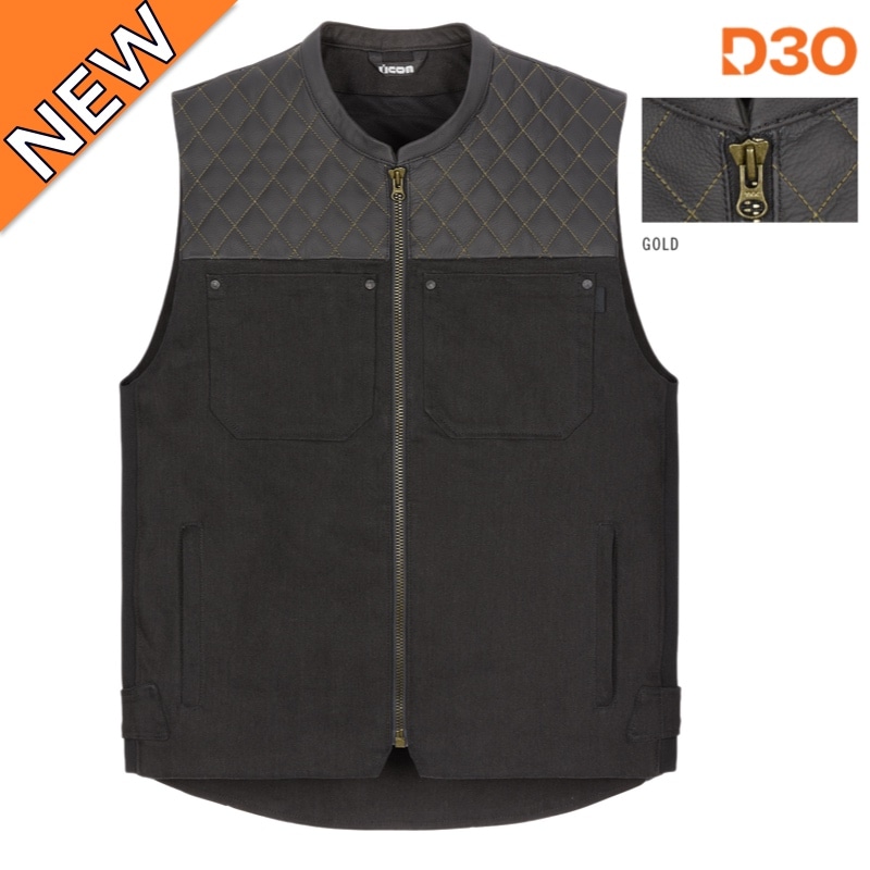 CHAMONIX VEST GOLD ＄195