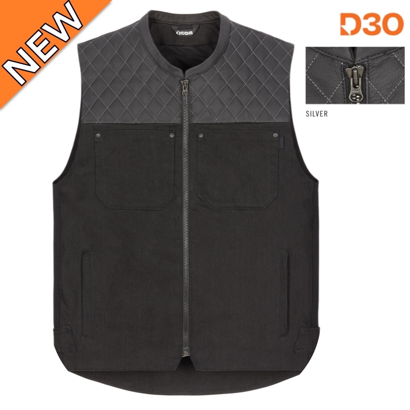 CHAMONIX VEST SILVER ＄195