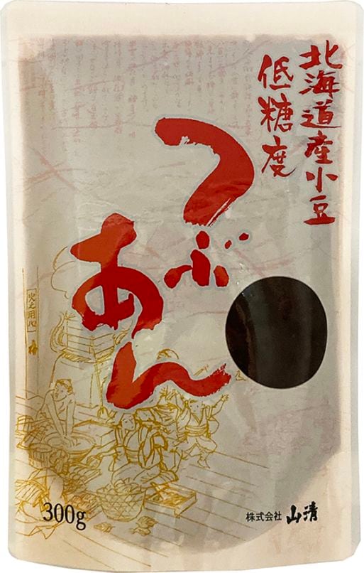 北海道産小豆 低糖度つぶあん 300g