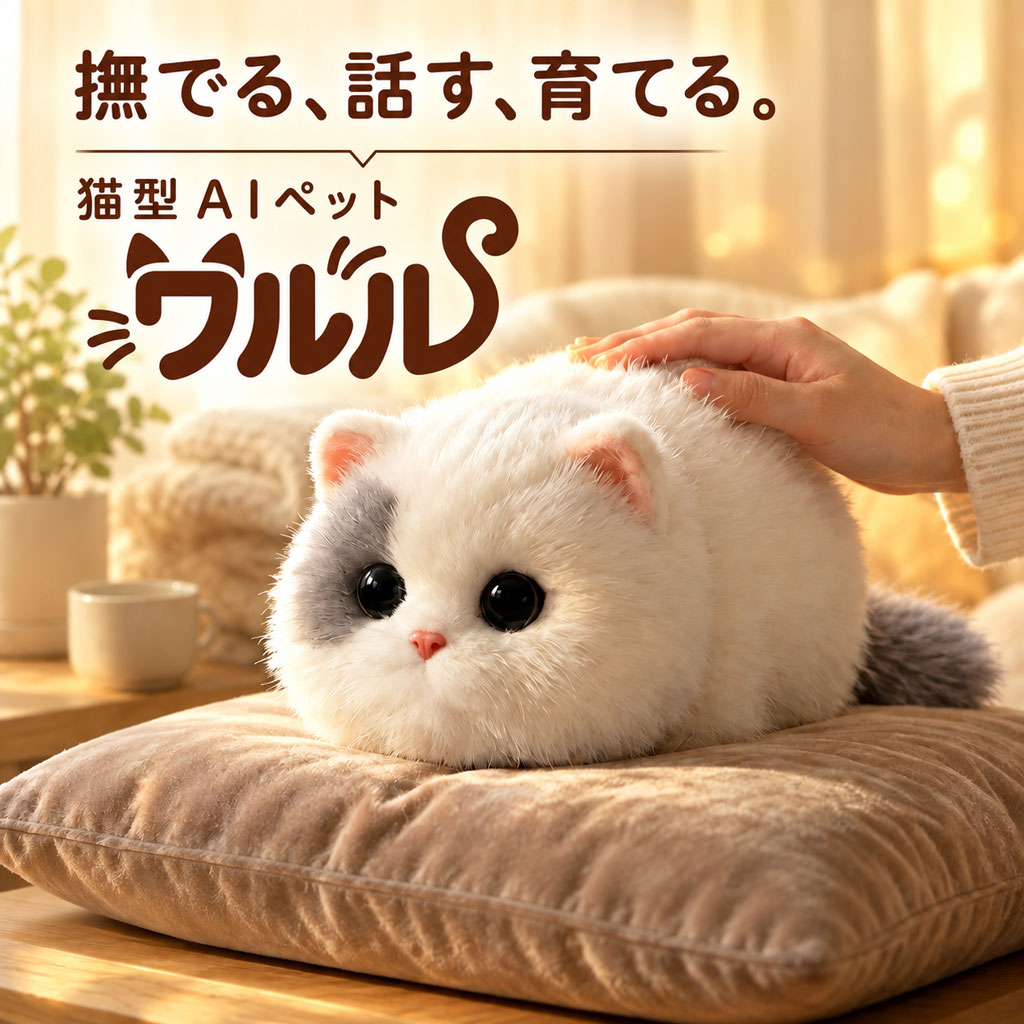 猫型AIペット ワルル walulu