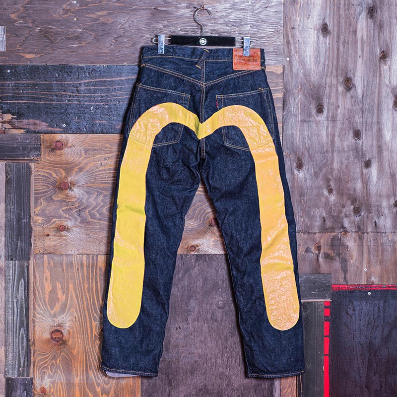 Evisu 黄色大黒 2000's No.記載なし 海外輸出版 W34 激レア エヴィス大黒