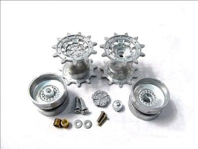 MatoToys �쥪�ѥ��2A6�᥿�륹�ץ����åȡ������ɥ顼�ۥ������1/16 Leopard 2 A6 metal sprockets and idler wheels��MT153