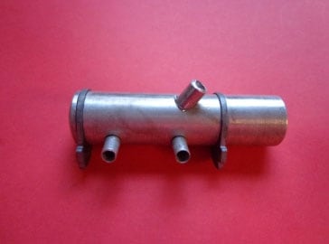 Asiatam 1/16 IV�楨���������ȥޥ˥ۡ���ɡ�Alu gedrehter Auspuff für PZ IV 1:16 [PZIV-5]