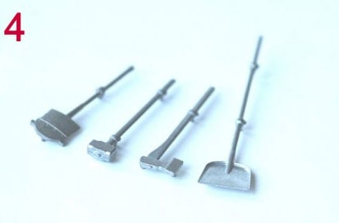 Asiatam��1/16TIGER1�᥿��ġ��룴�����åȡ�Zubehörset 4�� T-041