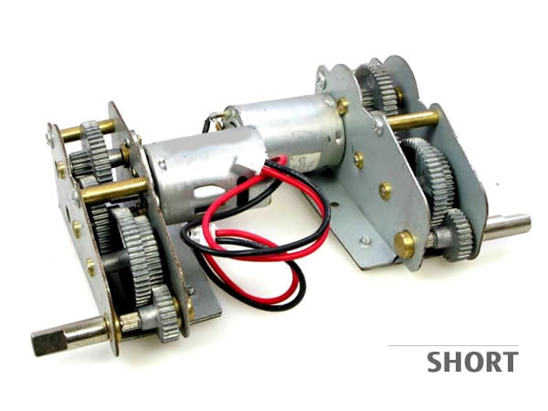 MatoToys 1/16 ���硼�ȥ���եȡ������ץ��ե����롦�᥿�륮���ܥå�����zinc metal gearbox Short shaft/Low profike for HengLong tank��