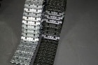 Asiatam/Taigen 1/16�ѥ󥿡���°���㥿�ԥ饻�åȡʥ֥�å����͡�ASIATAM 1 Paar Metallkette für Tiger I 1:16 HL oder Tamiya �� T-029