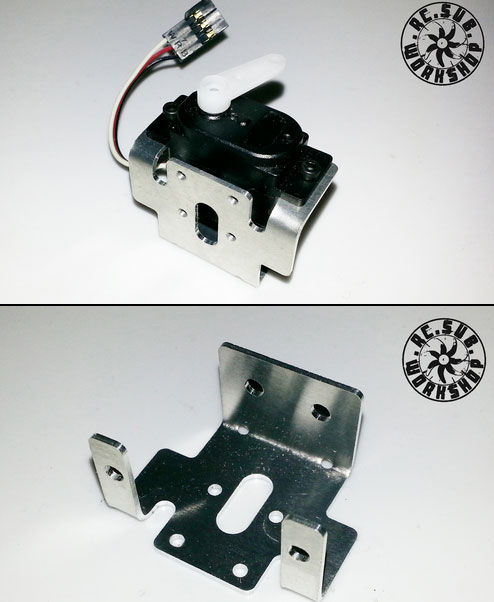 RC-SUB  �ޥ����������ܥޥ���ȡ�Micro 9g Servo Mount ( x1pc )��