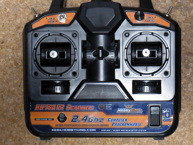 HK-T6A�ʲ��� 6ch 2.4GHz AFHDS �����������å�(���ݥ�����󥹥��å��ա�