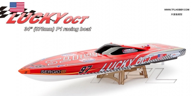 TFLhobby ��å��������ȡ��֥饷�쥹ARTR��Lucky OCT P1 racing boat��BE1126