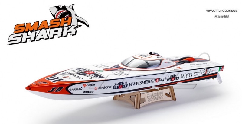 TFLhobby ���ޥå��奷�㡼�����֥饷�쥹ARTR��Smash Shark P1 racing bost��BE1125