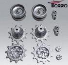 Torro 쥪ѥ2A6᥿륹ץåȡɥ顼ۥDrive and idler wheels - Set of metal for Leopard 2A61213889003