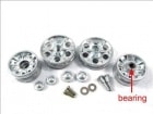 MatoToys T34-85�ѥ᥿�륹�ץ����åȡ������ɥ顼�ۥ������1/16 T-34/85 metal sprockets & idler wheels with bearing (for Heng Long T-34/85 tank)��MT158