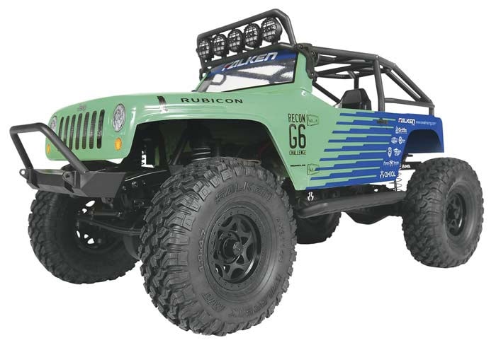 AXIAL SCX10󥰥顼 G6ե륱 RTRAxial 1/10 SCX10 Jeep Wrangler G6 Falken 4WD RTRAX90036