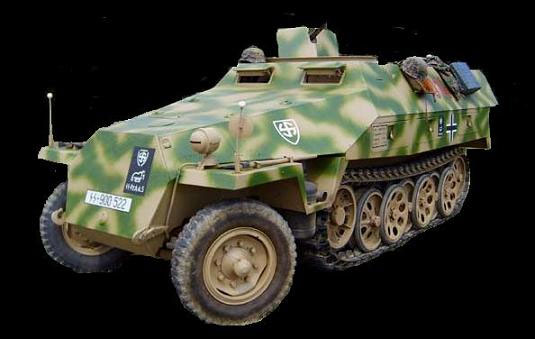 Field of Armor Models 1/6 Sd.Kfz.251 Ausf. D German Half-Track
