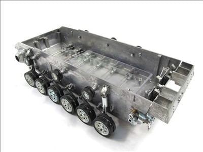 MatoToys �ɣɣɹ��ѥ᥿�륷�㡼����/�᥿��ۥ������դ���1/16 Panzer III metal chassis kit with torsion bar suspension & road wheels��MT111W
