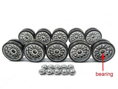 MatoToys T34/85�ѥ᥿��ۥ����륻�åȡ�1/16 Russian T34-85 Metal Road Wheel Set with Bearing��MT183