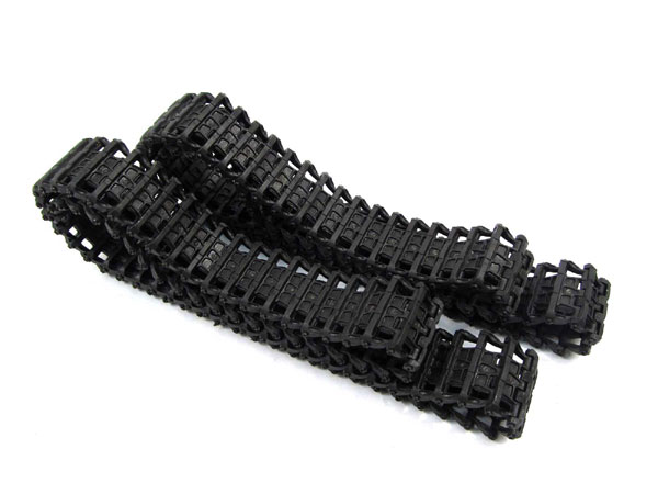 HengLong 1/16 III/III-H/StugIII�ѥץ饹�ƥ��å������㥿�ԥ饻�åȡ�Plastic track for 1/16 III/III-H/StugIII tank��