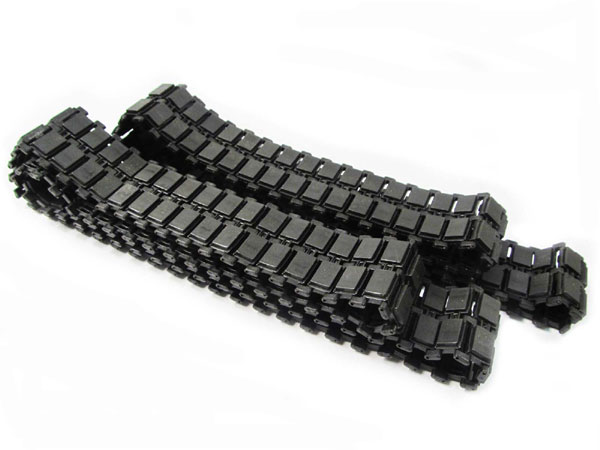HengLong 1/16 �쥪�ѥ�ɣ�A6�ѥץ饹�ƥ��å������㥿�ԥ饻�åȡ�Plastic track for 1/16 Leopard 2A6 tank��