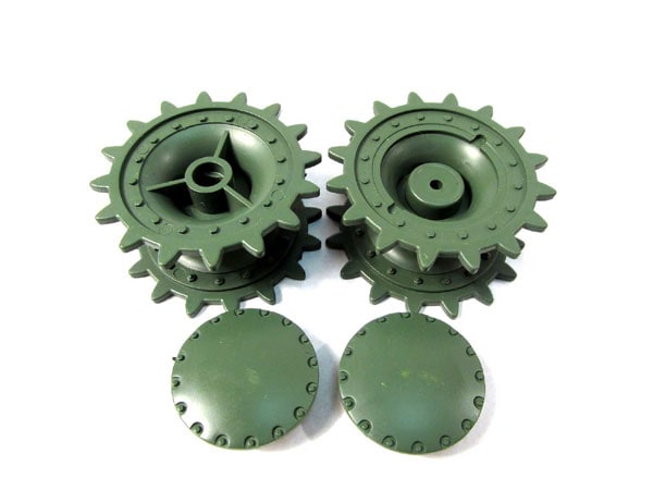 HengLong 1/16 KV-1ѥץ饹ƥåץåȥۥPlastic sprocket wheel for 1/16 KV-1 tank