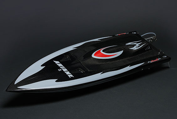 HobbyKing ARTRꥢ󣲡ե륫ܥ͡Ariane 2 Carbon Fiber Offshore Brushless Racing Boat w/Motor (930mm)194000021