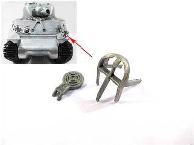 MatoToys ���㡼�ޥ��ѥ᥿��ۡ��󡦥����ɡ�1/16 Sherman metal horn with guard��MT168