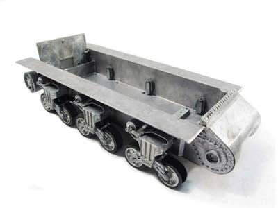MatoToys ���㡼�ޥ��ѥ᥿�륷�㥷����1/16 Sherman metal chassis with suspension and road wheels��MT188