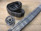 HengLong  Tiger1�Ѷ�°���㥿�ԥ饻�åȡ�Metal Tracks & sprocket wheels for 1/16 Tiger I tank��3818-1