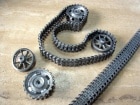 HengLong  III/STUGIIIѶ°㥿ԥ饻åȡMetal Tracks & sprocket/idler wheels for 1/16 III/STUGIII tank3848-1