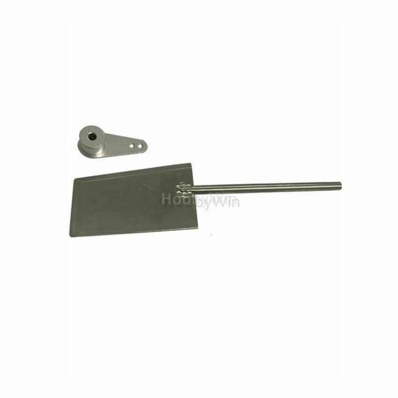 �緿���������������ƥ��顼�������դ���48mm x 30mm ��4mm�ˡ�Rudder for Large Boat    BP232