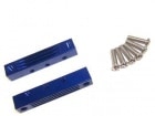 CPV 18/21���������󥸥��ѥޥ���ȡ�Blue Aluminum Engine Mount for 18/21 Nitro(1set)��BP103B