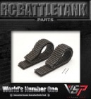 1/24 KingTigerϡɡԥGerman King Tiger Pin-linked Hard Tread Set (1 Tank, 2 Sides)A03102837