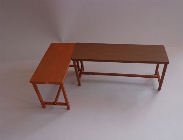 Asiatam 1/16�ɥ��ķ�2�ǥ�����2 Schreibtische 1:16 [819]