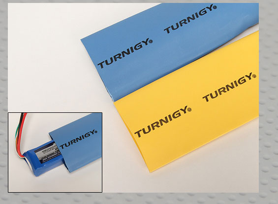 �Хåƥ꡼��Ǯ���̥��塼��/����������Turnigy Heat Shrink Tube 50mm Yellow (1mtr)�� WHS50-Yelow
