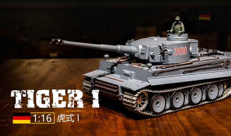 HengLong 1/16 ��������I����2.4GHz����°���㥿�ԥ顦��°�����ܥå�������°�ۥ����롦BB�ꥳ���롦������ɡ�ȯ����͡�German Tiger I Tank Metal Tracks��3818-PRO