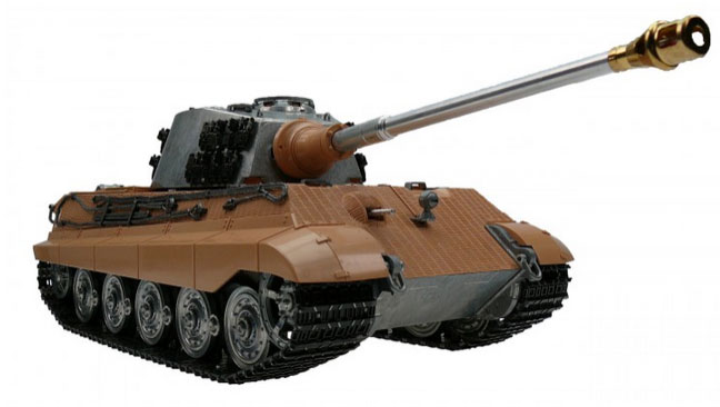 Torro 1/16KingTigerプロ-メタルエディション2.4GHz（金属キャタピラ