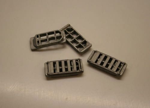 Asiatam 1/16�ѥ󥿡�G���졼�ƥ��󥰥��å� 4pcs��Gratings für den Panther G�� 559