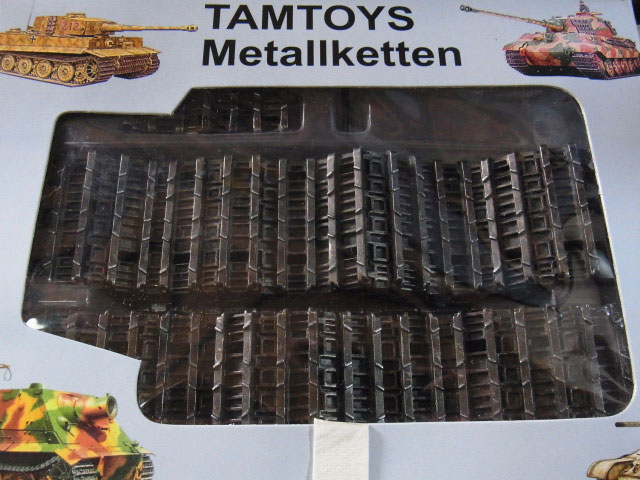 Asiatam/Tamtoys 1/16 KingTiger)金属キャタピラセット（Metallketten