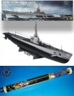 RC-SUB ��٥�1/72 USS GATO�������WTC��¤�ե륻�åȥ��åȡʥ�����塼�դ���