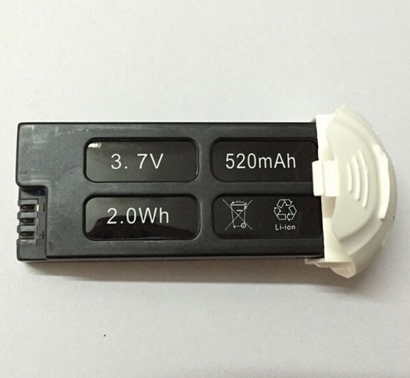 Hubsan/ϥ֥ H107D+ X4 Plus ѥڥѡ 3.7V 520mAh Lipo Хåƥ꡼ H107D+-04