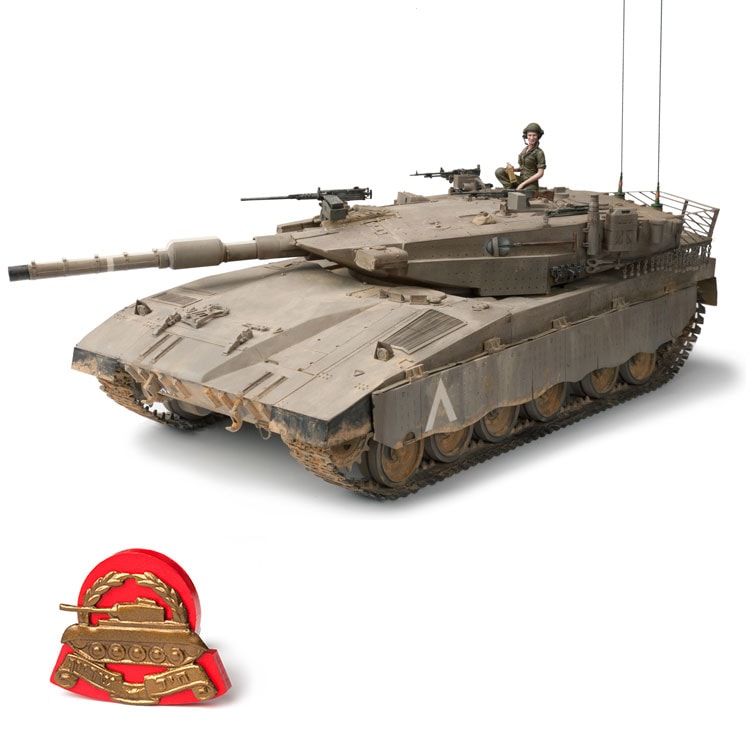 ヘンロン メルカバ Mk IV 1/16